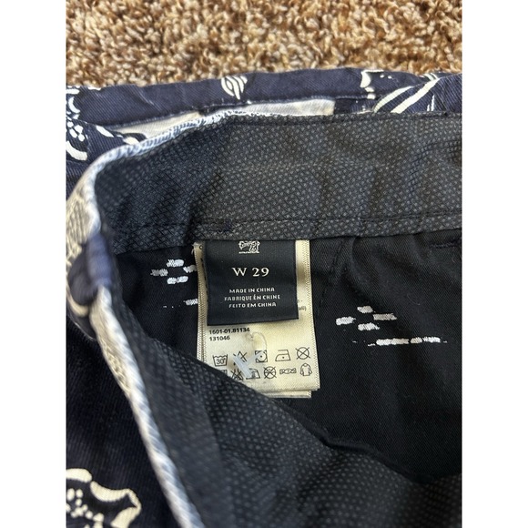 Scotch and Soda Men's 29 Sea You Shorts Navy Blue White Floral Pattern - Picture 5 of 7